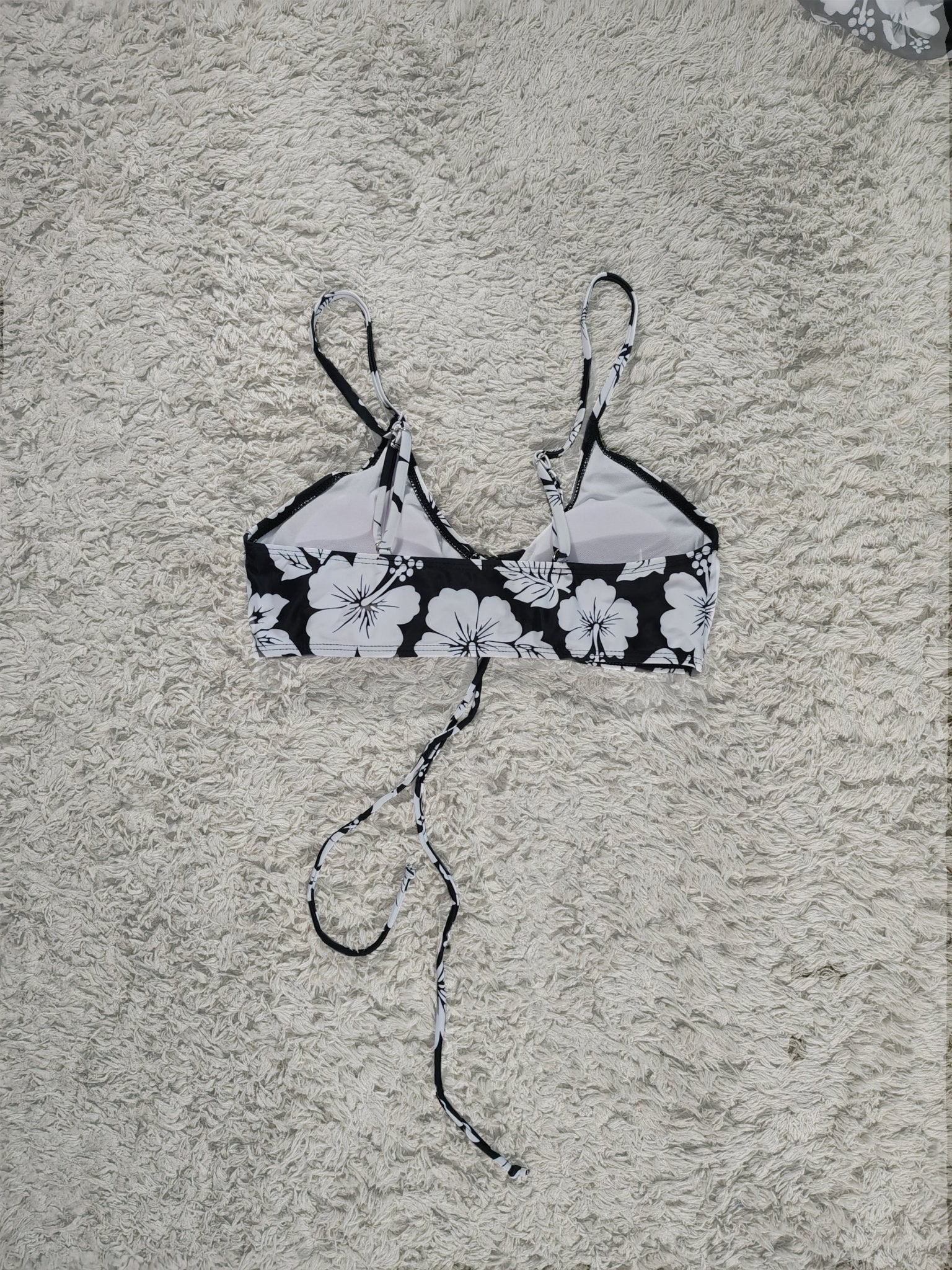 The Lyra — 3-Piece Midnight Black Swimwear Set | Nyra's Swimwear