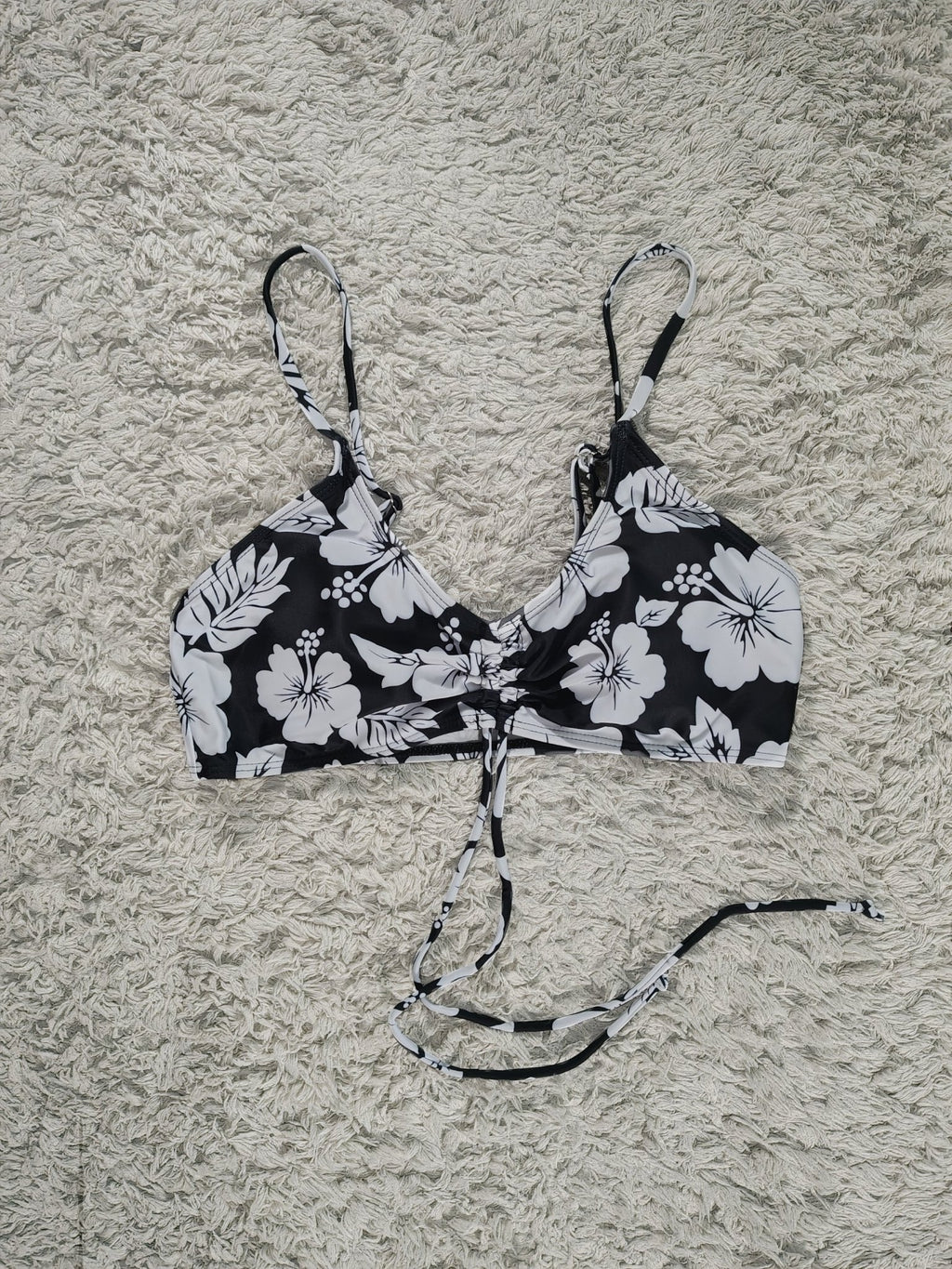 The Lyra — 3-Piece Midnight Black Swimwear Set | Nyra's Swimwear
