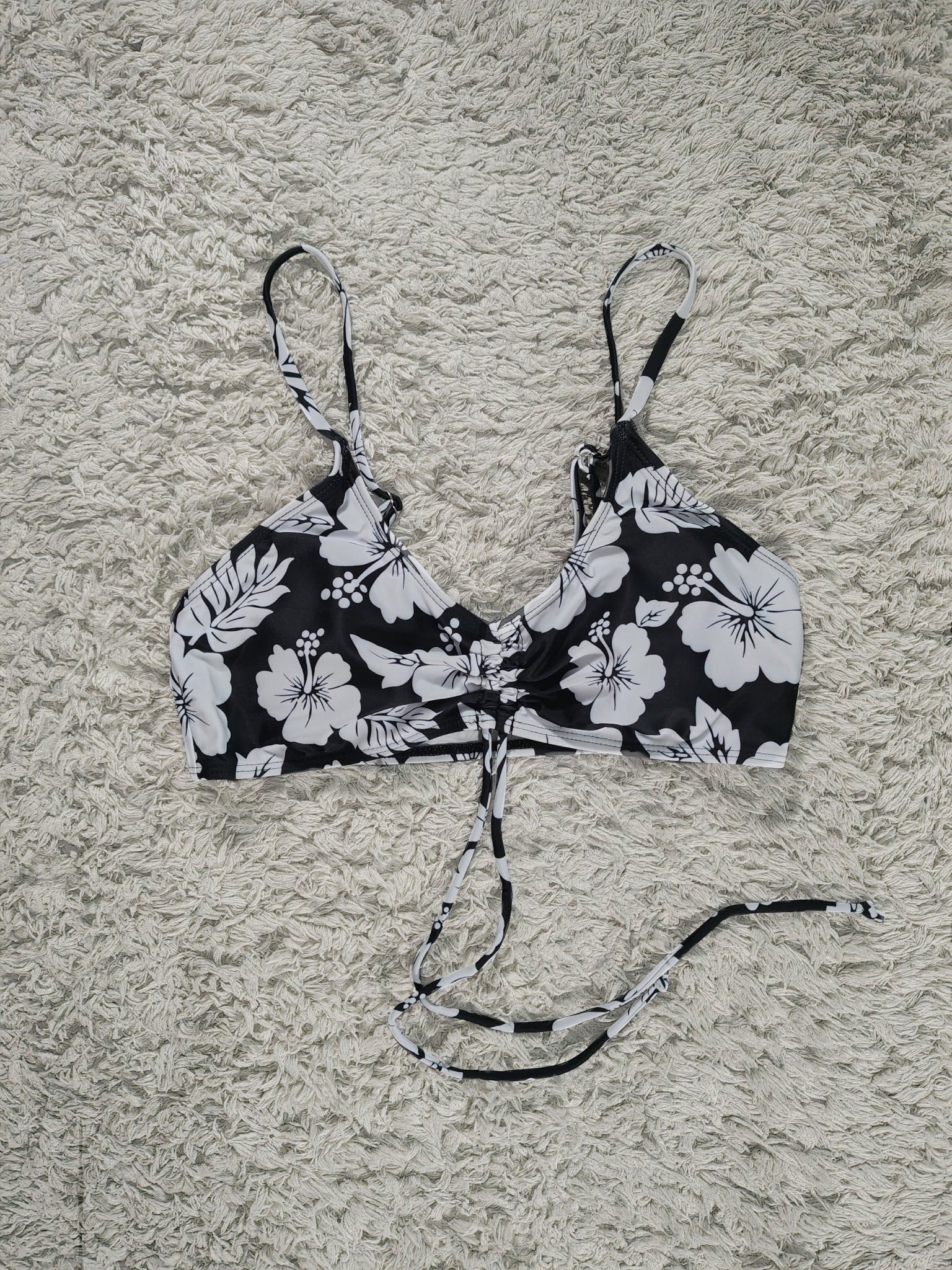 The Lyra — 3-Piece Midnight Black Swimwear Set | Nyra's Swimwear