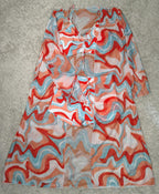 The Solaris — 3-Piece Sunset Orange Swimwear Set | Nyra's Swimwear